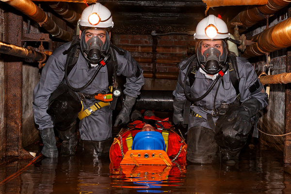 CORPO DE BOMBEIROS DE MARECHAL C&Acirc;NDIDO RONDON REALIZA TREINAMENTO NO COMPLEXO INDUSTRIAL DA COPAGRIL
