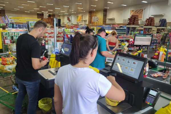 Caixas inteligentes chegam aos supermercados Copagril. 