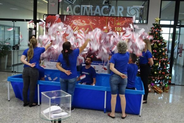 20 clientes Copagril ganharam pr&ecirc;mios no sorteio da Acimacar Natal Premiado.