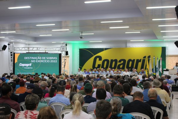 Distribui&ccedil;&atilde;o das sobras Copagril injeta aproximadamente 11 milh&otilde;es na economia regional