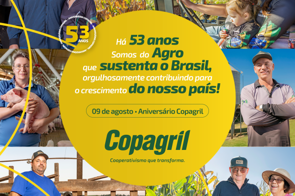 Copagril come&ccedil;a a celebrar hoje com associados os seus 53 anos de hist&oacute;ria
