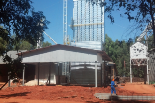 Copagril amplia a estrutura de armazenagem e secagem de gr&atilde;os                            