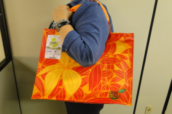 Campanha visa distribuir 10 mil sacolas retorn&aacute;veis                              