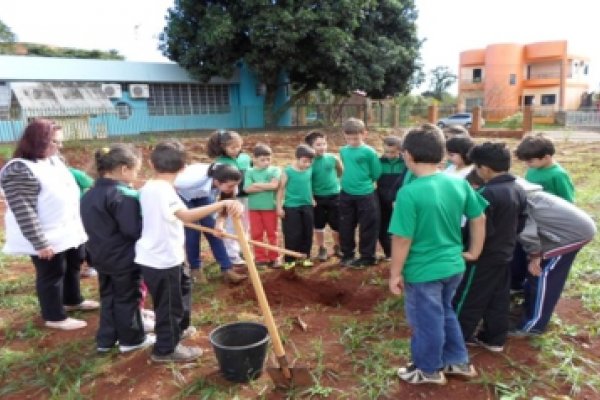  Alunos do Cooperjovem da Escola Jos&eacute; Engel de S&atilde;o Clemente t&ecirc;m palestra sobre an&aacute;lise de solo