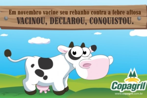 &Eacute; momento de vacinar o rebanho contra a febre aftosa