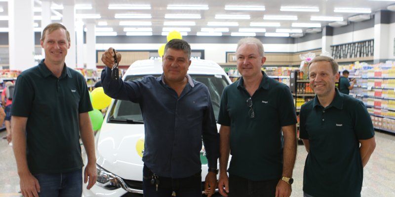Supermercado Copagril realiza entrega de pr&ecirc;mios da Campanha Clube Mais &eacute; Clube da Sorte