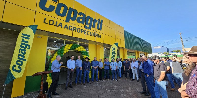 Copagril realiza a inaugura&ccedil;&atilde;o de mais uma loja agropecu&aacute;ria 