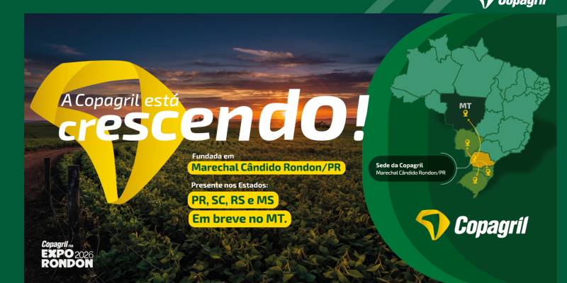 Copagril anuncia expans&atilde;o para o Estado do Mato Grosso