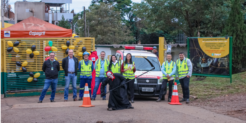 CIPA Copagril promove a&ccedil;&atilde;o de conscientiza&ccedil;&atilde;o do Maio Amarelo