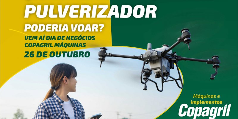 Copagril ampliar&aacute; portf&oacute;lio com chegada de drones pulverizadores
