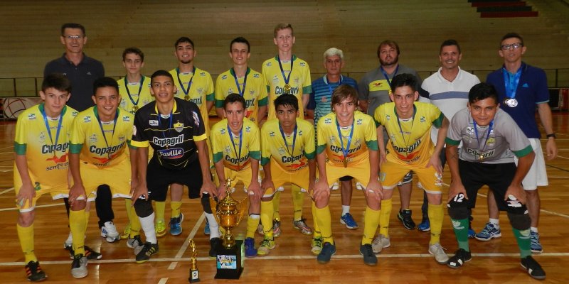 Sub-17 da Copagril &eacute; campe&atilde;o da Copa Marechal de Futsal