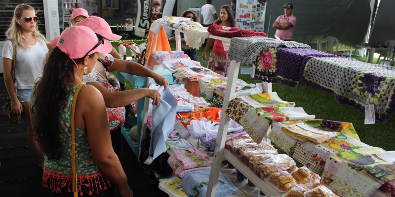 Comit&ecirc;s fazem feira de produtos caseiros e divulgam projetos no Dia de Campo
