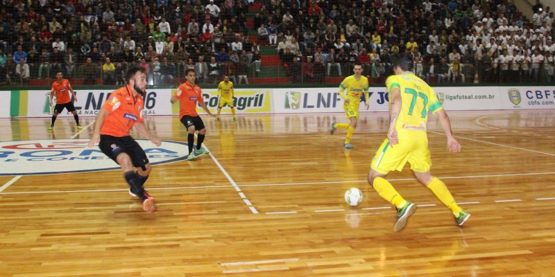 Copagril Futsal vence ACBF/Carlos Barbosa e vai a 10 pontos na Liga Nacional