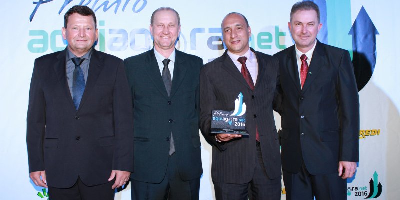 Supermercado Copagril de Nova Santa Rosa recebe Pr&ecirc;mio Aquiagora