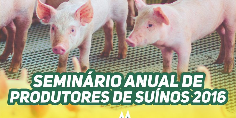 Semin&aacute;rio de Produtores de Su&iacute;nos da Copagril acontecer&aacute; amanh&atilde;