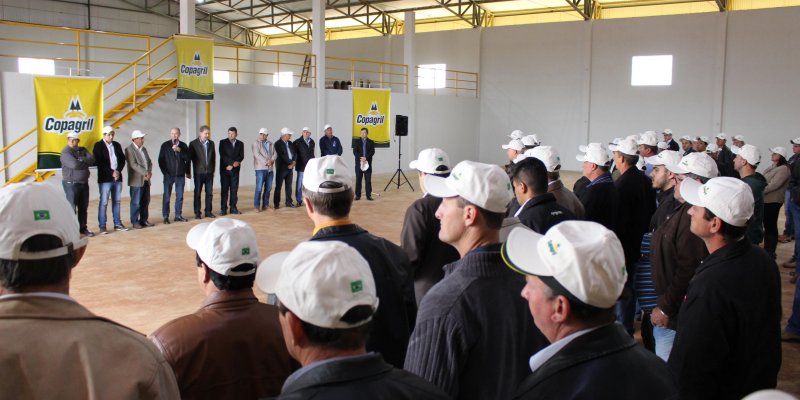 Copagril inaugura nova Unidade de Armazenamento de Gr&atilde;os em Itaquira&iacute;