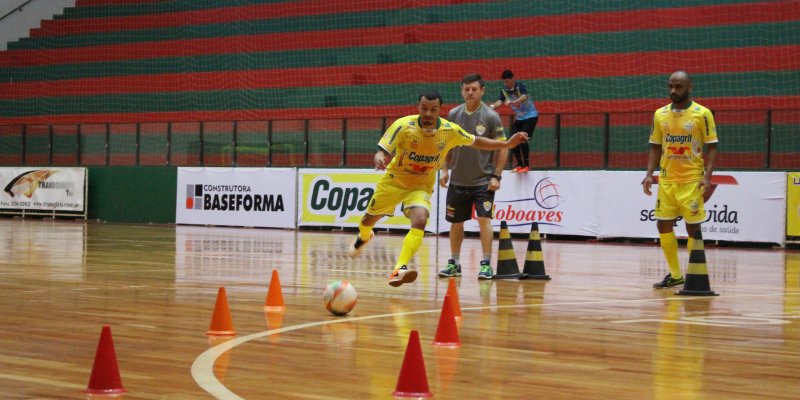 Copagril Futsal ter&aacute; duelo fora de casa no s&aacute;bado pela Chave Ouro