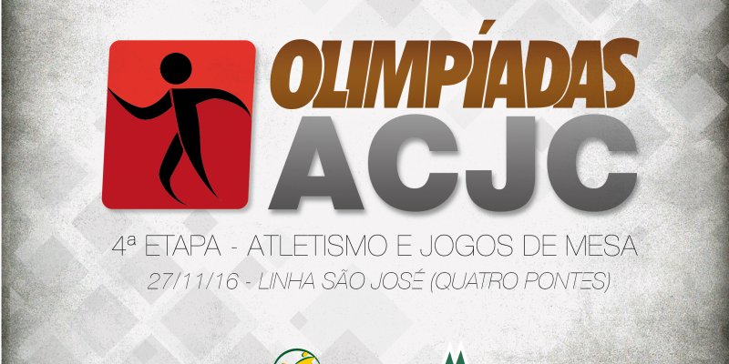 Etapa final das Olimp&iacute;adas da ACJC acontecer&aacute; no domingo