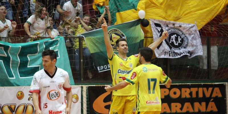 Copagril Futsal se classifica &agrave; final da Chave Ouro e vai encarar o Ponta Grossa