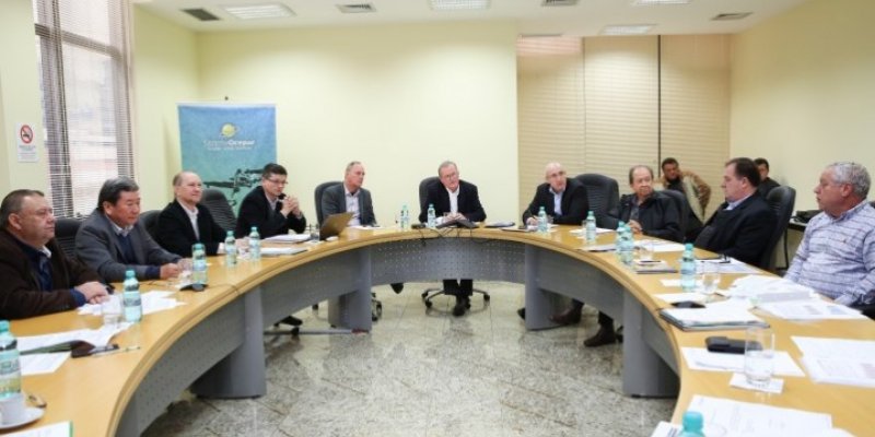Diretores da Ocepar participam de reuni&atilde;o ordin&aacute;ria em Curitiba