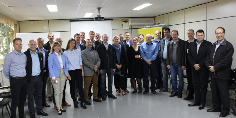 Copagril recebe comitiva da Dinamarca
