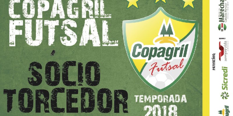 Copagril Futsal inicia vendas de pacotes para torcedor Vip e S&oacute;cio Torcedor