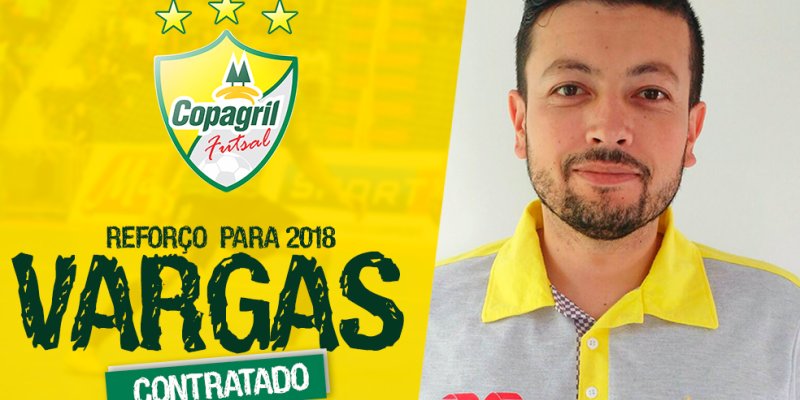 Lucas Vargas &eacute; o novo fisioterapeuta da Copagril Futsal