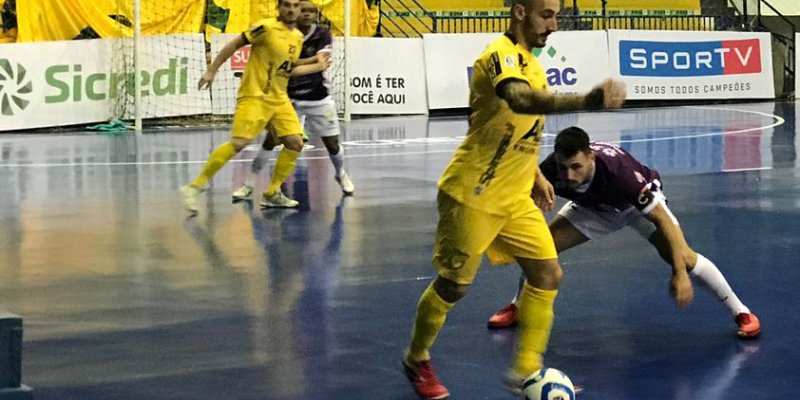 Ap&oacute;s vencer Assoeva, Copagril Futsal enfrenta Carlos Barbosa nessa ter&ccedil;a