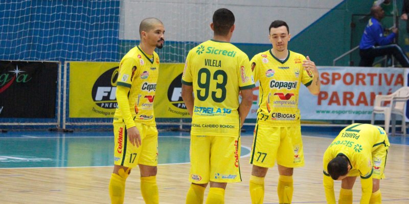 Motivada, Copagril Futsal enfrenta o Tubar&atilde;o em casa sexta-feira