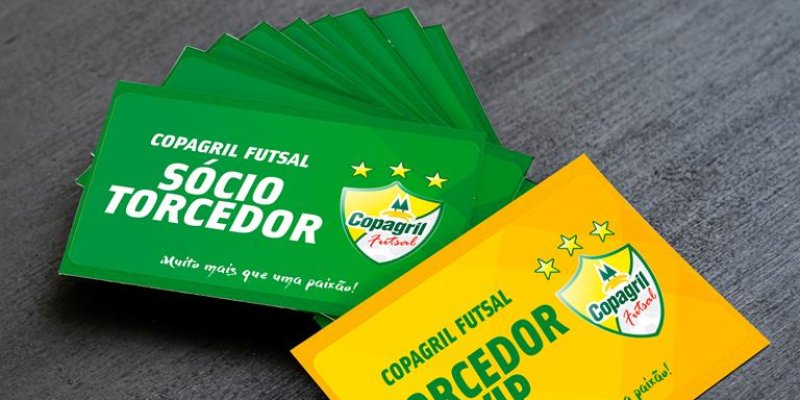 AACC Copagril Futsal anuncia novidades na comercializa&ccedil;&atilde;o de carteirinhas Vip e S&oacute;cio Torcedor