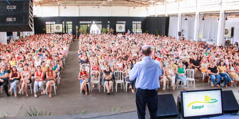 Copagril recebe mais de 1200 convidadas em evento da especial para mulheres cooperativistas