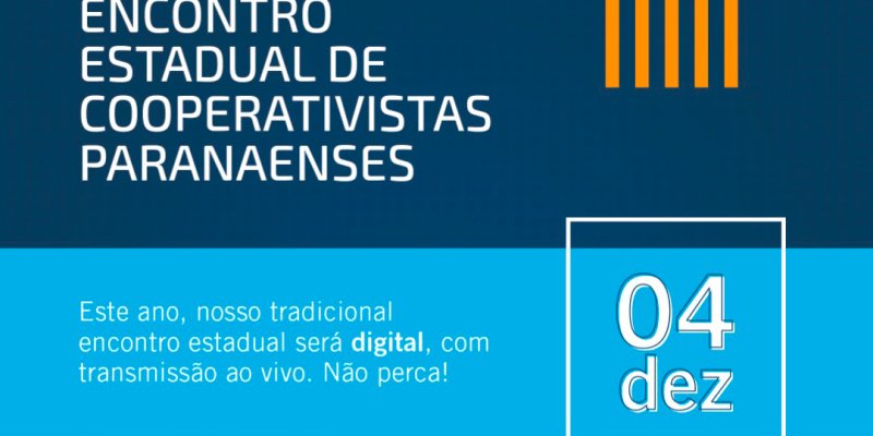 Encontro Estadual de Cooperativistas Paranaenses poder&aacute; ser visto por variados canais de comunica&ccedil;&atilde;o