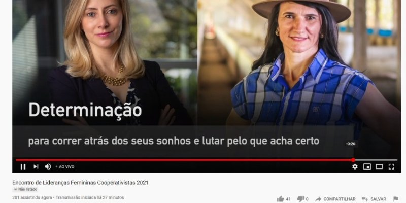 Em evento online Cooper L&iacute;der Feminino enaltece supera&ccedil;&atilde;o e protagonismo das mulheres