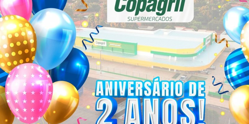 Supermercado Copagril De Eldorado/Ms Completou 2 Anos!