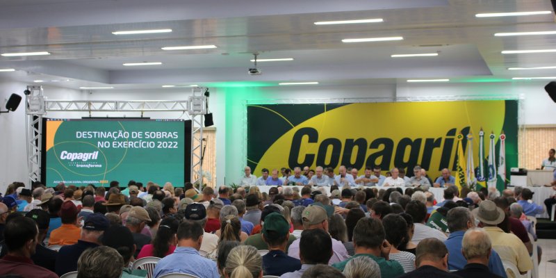 Distribui&ccedil;&atilde;o das sobras Copagril injeta aproximadamente 11 milh&otilde;es na economia regional