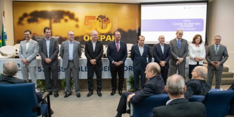 Ocepar reelege Jos&eacute; Roberto Ricken e novos diretores