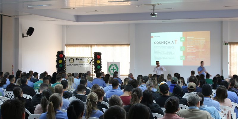 CIPA Copagril promove palestra de conscientiza&ccedil;&atilde;o sobre o Maio Amarelo