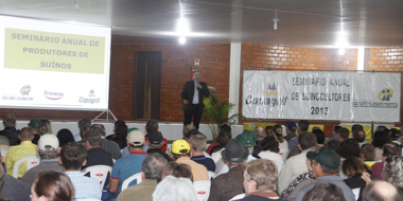 Semin&aacute;rio Anual dos Suinocultores &eacute; realizado com sucesso                              