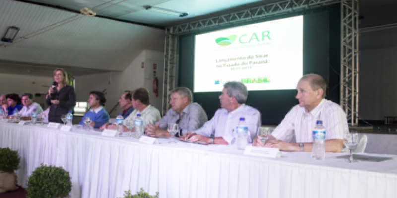 Ministra do Meio Ambiente lan&ccedil;a Sicar, em Marechal Rondon