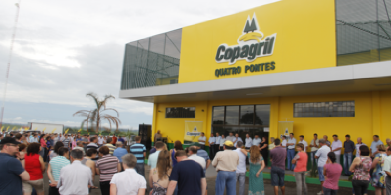 Copagril inaugura loja agropecu&aacute;ria de Quatro Pontes