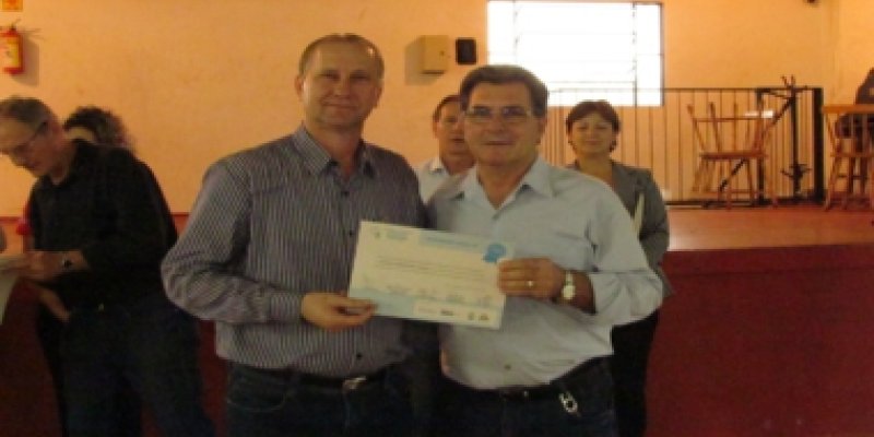 Copagril recebe certifica&ccedil;&atilde;o por a&ccedil;&otilde;es em prol do meio ambiente