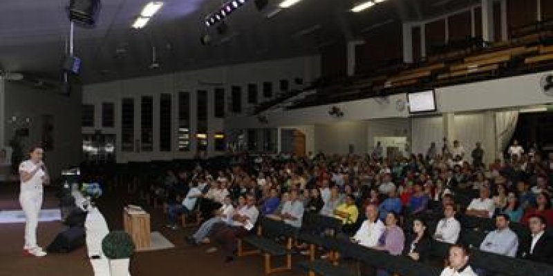 Palestra em prol da Uopeccan &eacute; realizada pela Copagril e Rotary