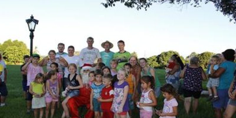 Natal solid&aacute;rio da ACJC alegra crian&ccedil;as de &aacute;reas rurais