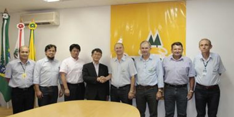 Representantes de empresa japonesa visitam a Copagril para fortalecer parcerias