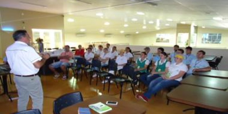 Palestra para funcion&aacute;rios aborda o controle integrado de pragas