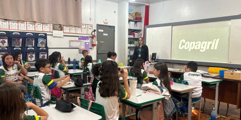 Copagril leva Programa Cooperjovem para alunos da Escola Municipal Osvino Weirich
